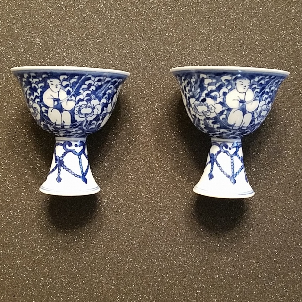 Fine China Antique Wine Cups